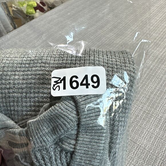 Cutter Buck Sweater Mens 3X‎ Big Grey Thermal Pullover Outdoors Base Layer - Picture 10 of 10